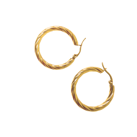 Twisted Grace Hoops