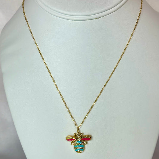 Enchanted Bee Necklace